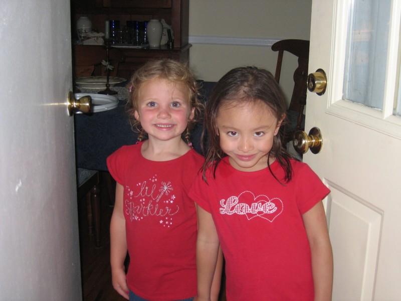 Hannah and Kaitlin